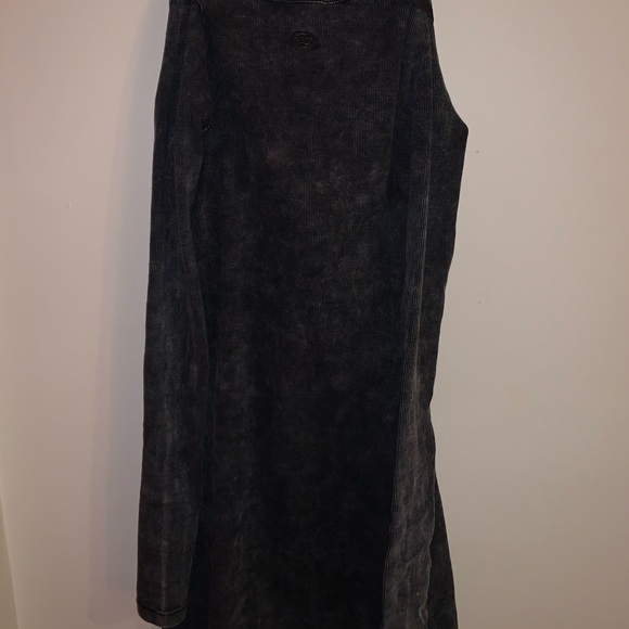 BLACK ACID WASH DIESEL DRESS (NEW) - Picture 2 of 7